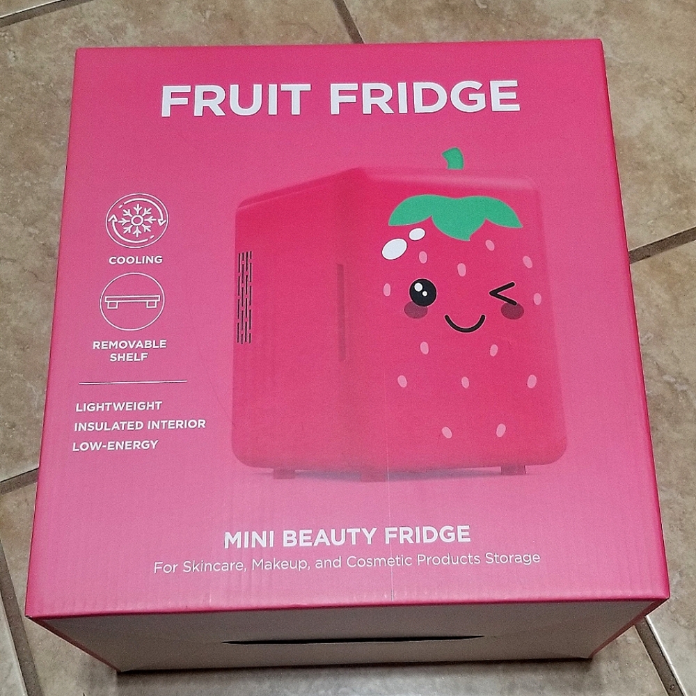 Strawberry Fruit Mini Beauty Fridge